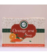 Orange zest soap pack of 4